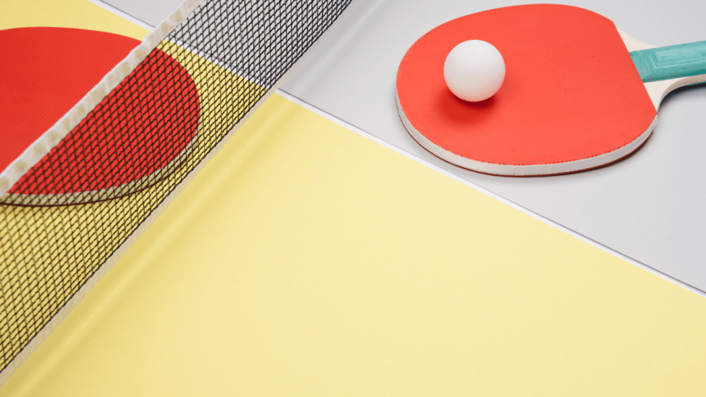 Ping-Pong Racket and ball