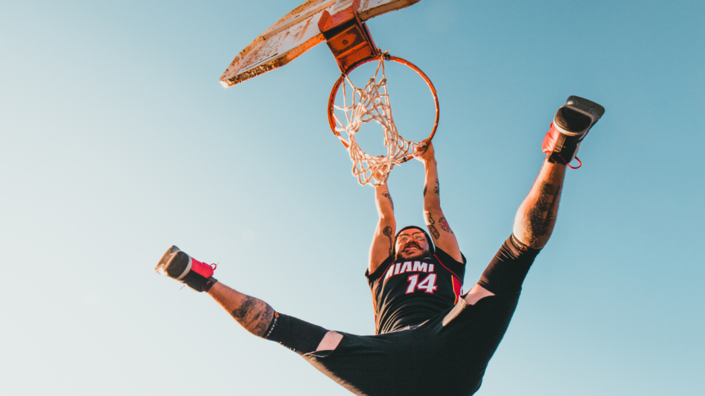 Playing Basketball