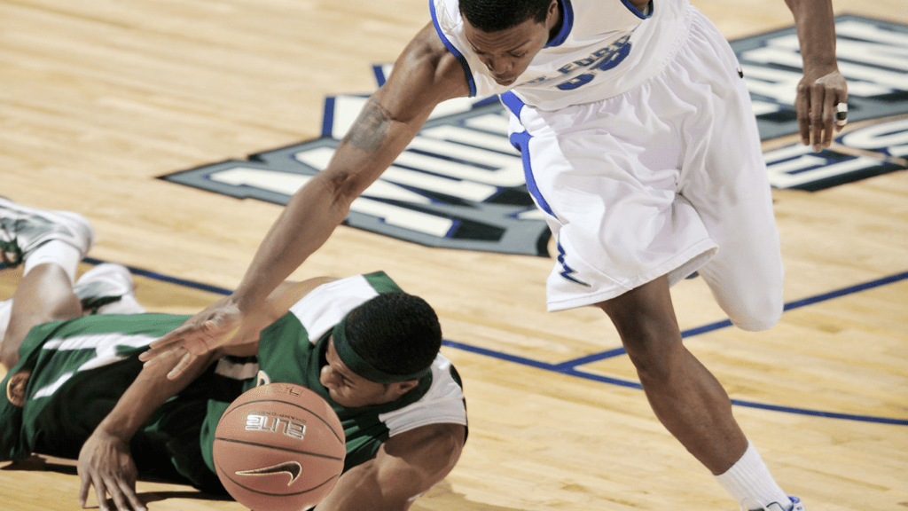 Playing Basketball