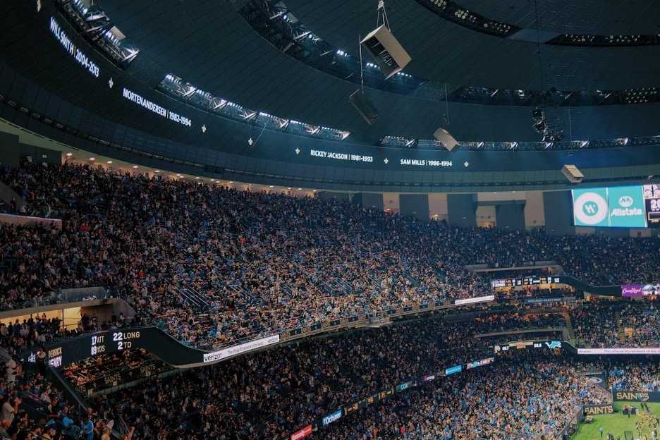 New Orleans’ SuperDome, the site of February’s Super Bowl LIX
