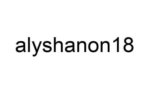 alyshanon18
