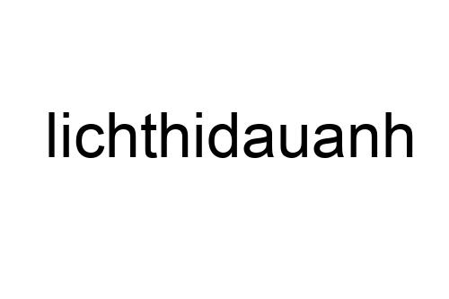 lichthidauanh