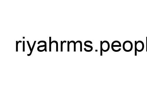 riyahrms.peoplestrong.com