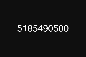 5185490500