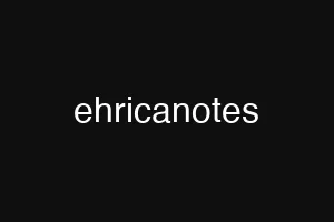 ehricanotes