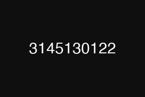 3145130122