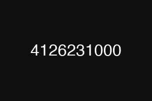 4126231000